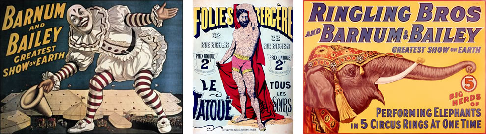 20th century circus posters
